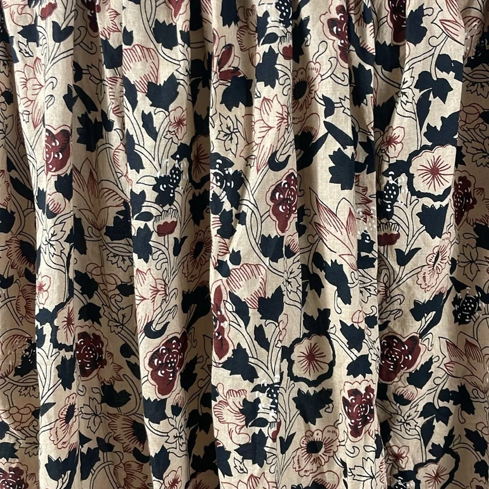 The Great Sleep Brown Floral Print‎ sleep dress size 4/6